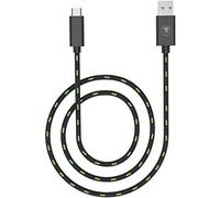 Snakebyte Cable USB tipo C de 5 metros, color negro y verde