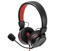 Snakebyte head:set s auriculares alámbrico diadema juego negro, rojo