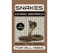SNAKES WORD SEARCH: A Collection of Brain-Boosting Serpent Challenges