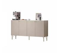 SnamicE Aparador de madera maciza para bufé, moderno, minimalista, ligero, de lujo, para almacenamiento, restaurante, pared, té, buffet, aparador