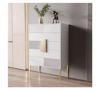 SnamicE Armario de buffet moderno y simple, aparador ligero de lujo de gran capacidad, gabinete de almacenamiento para sala de estar, cajón de madera maciza, aparador de buffet, B-80 x 40 x 125 cm