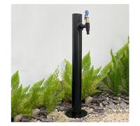 SnamicE Columna de Agua de jardín con Grifo, Grifo anticongelante para Exteriores, dispensador de Agua, Fuente Decorativa, un Solo Color - Tubo Redondo 6,One Color-Round Tube 6