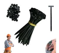 Snap-Fit Nylon Clips, Snap-Fit Nylon Fastening Clip for Car Repairs,Peachloft Zip Ties, Heavy Duty Self-LockingNylon Zip Ties Holder,50pcs Universal Cable Tie Buckle (50PCS)