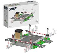 SNAP Gran paso a ferrocarril - Juego de bloques de sujeción con rieles - Extensión para rutas de tren - Kit de construcción para niños y adultos a partir de 6 años - 10020