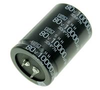 Snap-In Elko Condensador 10000µF 80V | Condensador electrolítico hasta una temperatura de 85°C | 35x50mm | 10000uF ESMH800VSN103MA50S United Chemi-Con