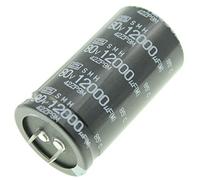 Snap-In Elko Condensador 12000µF 80V | Condensador electrolítico hasta una temperatura de 85°C | 35x65mm | 12000uF ESMH800VNN123MA63S United Chemi-Con
