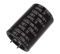 Snap-In Elko Condensador 2200µF 180V | Condensador electrolítico hasta una temperatura de 105°C | 35x50mm | 2200uF EKMH181VNN222MA50T UCC