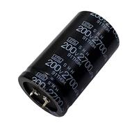 Snap-In Elko Condensador 2700µF 200V | Condensador electrolítico hasta una temperatura de 85°C | 35x60mm | 2700uF ESMH201VSN272MA60W United Chemi-Con