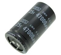 Snap-In Elko Condensador 47000µF 25V | Condensador electrolítico hasta una temperatura de 85°C | 35x63mm | 47000uF ESMH250VSN473MA63U United Chemi-Con