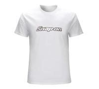 Snap-on T-Shirt Unisex tee Mens Shirt S-3XL T-Shirt WhiteM