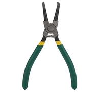 Snap Ring Pliers Set | Sturdy Tool Steel Internal Circlip Pliers | Spring Loaded Handle for Bearings/Machinery/Automotive Repair | 165mm Bent Tip Design with Cushion Grip
