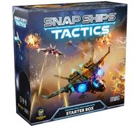 Snap Ships Tactics Starter Box - Juego de peleas de perros espaciales de mesa con modelos construibles. Construye naves espaciales personalizadas y pruébalas en batalla. 2 jugadores, más de 100 piezas