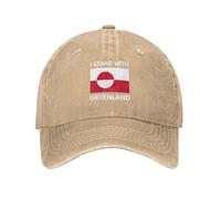Snapback Cap Apoyo A Groenlandia. Salvemos Groenlandia. Mujer Hombre Sombrero Casual Gorra De Béisbol Protección UV Gorras Hip Hop para Deporte Running Golf