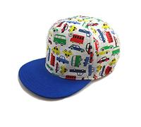 Snapback Cap Hat Baby Boy Gorra de béisbol Niños Verano Sombreros para el Sol en un Colorido patrón de automóvil