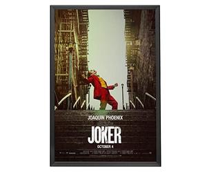 SnapeZo Marco de póster de película Perfil de Aluminio de 1,25 Pulgadas, Marco a presión de Carga Frontal, Montaje en Pared, Serie Profesional para Carteles de películas de una Hoja 27x40 Negro