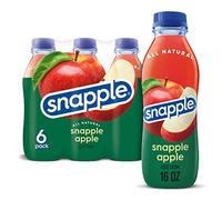 Snapple Té de manzana, té helado con sabor natural, 24 botellas de 473 ml