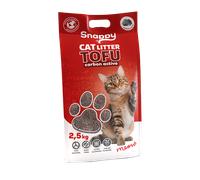 SNAPPY arena para gatos TOFU biodegradable con carbón activo 2,5kg