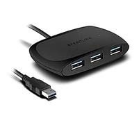 SNAPPY USB Hub, 4-Port, USB 3.0, Active, Black