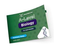 SnapRevise A-Level Biology Summary Notes