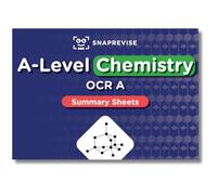 SnapRevise A-Level OCR Chemistry Summary Sheets