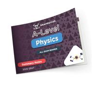SnapRevise A-Level Physics Summary Notes
