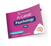 SnapRevise A-Level Psychology Summary Notes