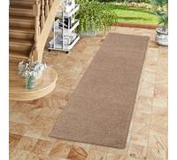 Snapstyle Mona - Alfombra Corredor en Terciopelo de Pelo Alto - Natural - 9 Tamaños
