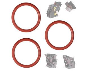 Snapworld-Kaffee 3x piezas Junta tórica, junta, compatible con Philips Saeco Miele Bosch Gaggia Solis Spidem Satrap König Rotel para unidad de infusión, grupo de infusión, pistón de presión, pistón.