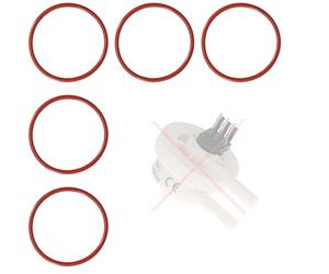 Snapworld-Kaffee 5 juntas tóricas para medidor de flujo de agua Digmesa compatible con cafeteras Saeco Philips Delonghi Siemens Jura Rotel Bosch AEG Geggenau