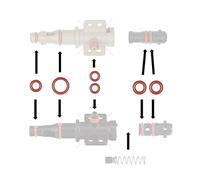 Snapworld-Kaffee Junta kit de mantenimiento juntas tóricas compatible con Saeco Philips Spidem Gaggia para apoyar la válvula válvula de salida espita de salida HD RI SM SUP EP Set-14