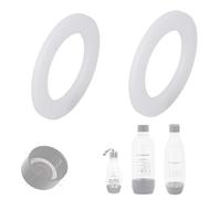 Snapworld-Kaffee Junta tórica premium para botellas Sodastream PET, anillos de sellado como repuesto para la tapa de la botella de agua Kunstssoff como pieza de repuesto, junta de tapa (2 unidades)