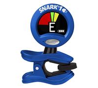 Snark SN1RE - Sintonizador recargable para todos los instrumentos, color azul, carga USB, pantalla giratoria, paño de limpieza y funda incluidos