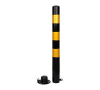 Snaweo Bolardo De Seguridad De Acero Desmontables, Barrera De Seguridad para Entrada De Vehículos, Bolardos De Seguridad, Barrera De Estacionamiento(75CM 1pcs)