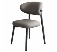 Snaweo Juego de Sillas de Cocina Tapizadas de Madera Sin Brazos, con Respaldo Curvo, for Que no te Canses DespuéS de Sentarte, Sillas de Comedor de Piel SintéTica, FáCiles de Instalar.(Olor4,1PCS)