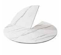 Snaweo Piano Rotondo Pieghevole de Madera, Solo Tablero de Mesa PortáTil Grande Extensor de Tablero de Mesa. DiáMetro Tableros de Mesa Redondos de Madera Que Ahorran Espacio(Color2,140cm/55.12in)