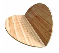 Snaweo Tablero de Mesa Plegable Redondo de Madera, Extensible de 2 Pliegues, Ideal for Comedores, Terrazas y Jardines Sin Patas, FáCil de Guardar y for Recibir a MáS Invitados