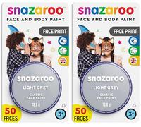 SNAZAROO 18ML BLISTER GRIS CLARO (Paquete de 2)