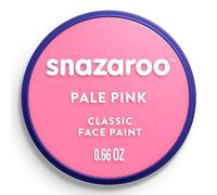 Snazaroo - Pintura facial y corporal, 18 ml, color rosa pálido, profesional a base de agua, pastilla de aquacolor individual para adultos, niños y efectos especiales