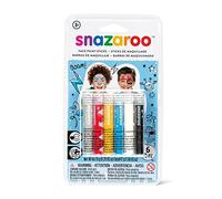 Snazaroo - Barras de pintura facial para chicos, set de 6