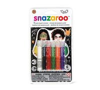 Snazaroo - Barras de pintura facial Halloween, set de 6
