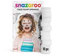 Snazaroo - Esponja de Alta Densidad para Pintura Facial, Pack de 10