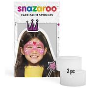 Snazaroo - Esponja de alta densidad para pintura facial, pack de 2