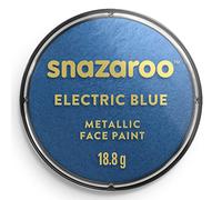 Vibrante Azul Eléctrico Metálico Cara Cuerpo Pintura - Snazaroo Inspirado - 18ml