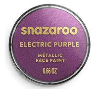 SNAZAROO PINTURA FACIAL Y CORPORAL METALIZADA 18ML PÚRPURA ELÉCTRICO