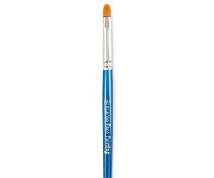 Snazaroo - Pincel profesional para pintura facial, fino redondo, color azul