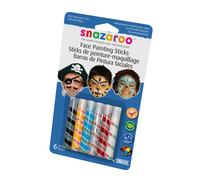 Snazaroo Pintura de Cara y Cuerpo Palos Halloween Infantil Facial Disfraz