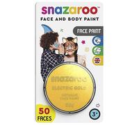 SNAZAROO PINTURA FACIAL Y CORPORAL 18ML BLISTER ORO METALIZADO
