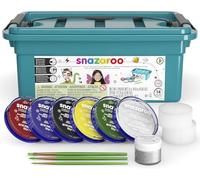Snazaroo – Pintura facial y corporal – Mini kit para principiantes – 14 piezas