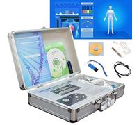 SNBGRYE Analizador Corporal por Resonancia MagnéTica CuáNtica, EscáNer Multifuncional De La Salud De Todo El Cuerpo, 53 Informes De Sub-Salud, Multi-Idioma, Todos Los Sistemas Windows.,B