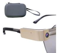 SNBGRYE Gafas con CáMara, CáMara 1080P HD, MicróFono Incorporado, Campo De VisióN De 88°, Lente De GrabacióN De Audio Y Video, para Conducir, Senderismo, GrabacióN De Reuniones,B